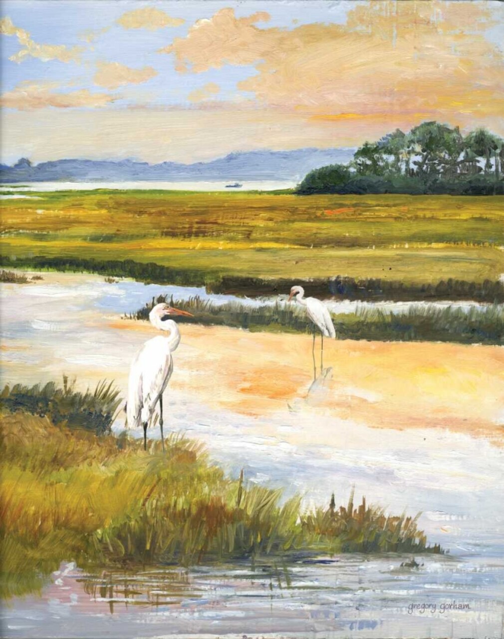 Salt Marsh Sanctuary II Poster Print by Gregory Gorham - Item # VARPDXGOR626